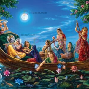নৌকা বিলাস এইচ ডি এনকার্ড প্রিন্ট, সাইজ ৫ ফিট বাই ৩ ফিট