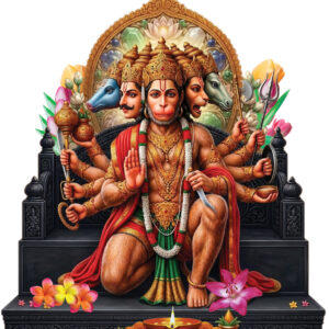 হনুমান, ৮ এমএম পিবিসি বোর্ড এনকার্ড পেস্টিং